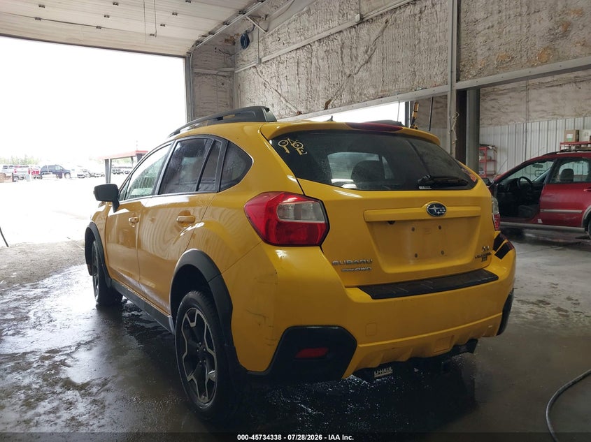 Vin: jf2gpadc5f8254609, lot: 46233037, subaru xv crosstrek 2.0i premium 20153