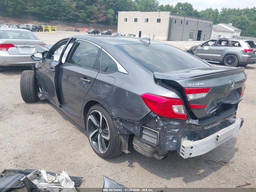 Vin: 1hgcv1f38la082887, lot: 46233041, honda accord sport 20203