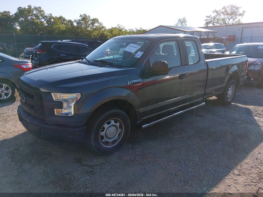 Vin: 1ftex1cf9gkd66819, lot: 46233060, ford f-150 xl 20162