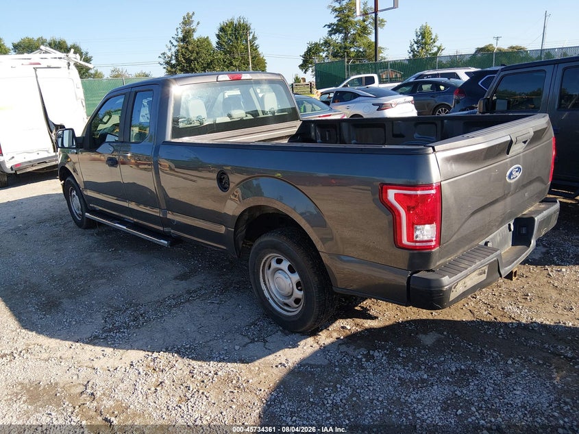 Vin: 1ftex1cf9gkd66819, lot: 46233060, ford f-150 xl 20163