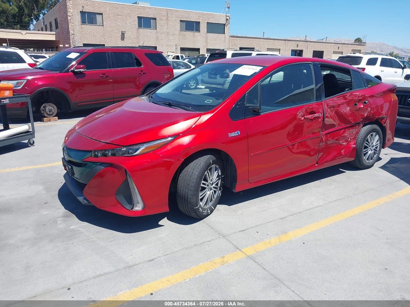 Vin: jtdkarfp0k3115231, lot: 46233063, toyota prius prime premium 20192