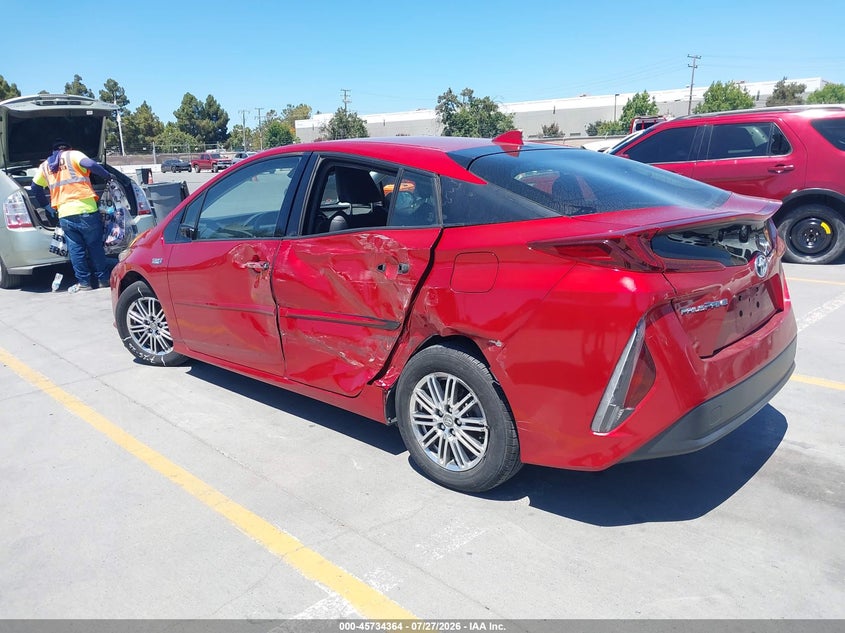 Vin: jtdkarfp0k3115231, lot: 46233063, toyota prius prime premium 20193
