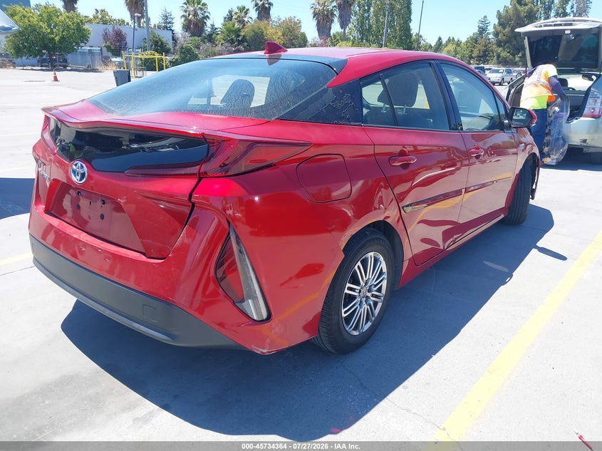 Vin: jtdkarfp0k3115231, lot: 46233063, toyota prius prime premium 20194