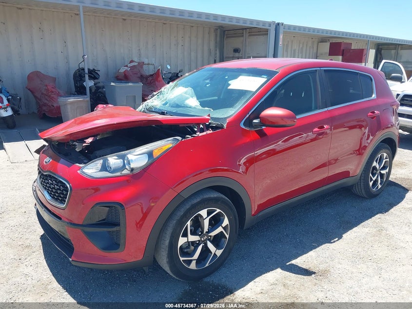 Vin: kndpm3ac5m7855318, lot: 46233066, kia sportage lx 20212