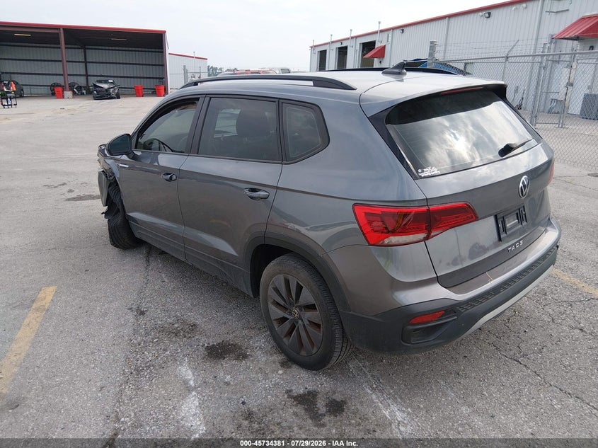 2023 VOLKSWAGEN TAOS auction photo 3
