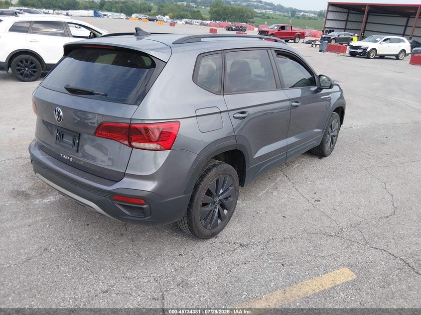 2023 VOLKSWAGEN TAOS auction photo 4