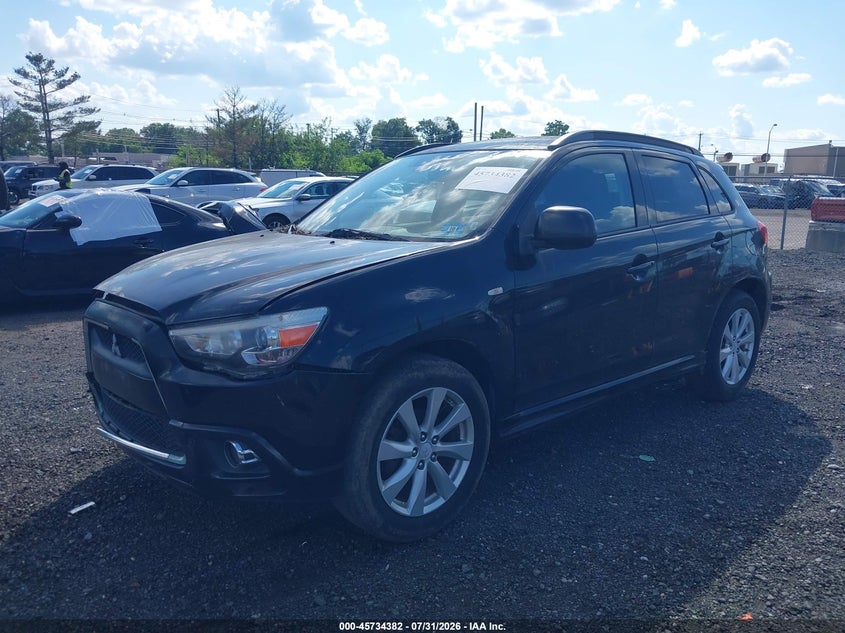 Vin: ja4ar4auxcz003713, lot: 46233081, mitsubishi outlander sport se 20122