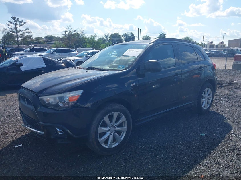 Vin: ja4ar4auxcz003713, lot: 46233081, mitsubishi outlander sport se 20124