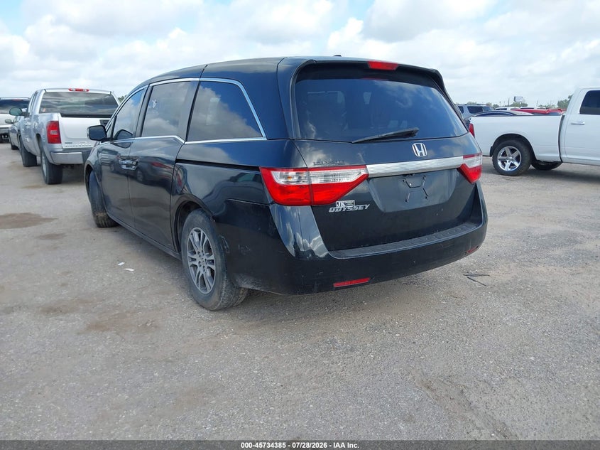 Vin: 5fnrl5h66bb006314, lot: 46233086, honda odyssey ex-l 20113