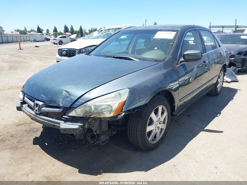 2005 Honda Accord 3.0 Ex, Front & Rear, IAAI, VIN 1HGCM66515A015665 — photo 2