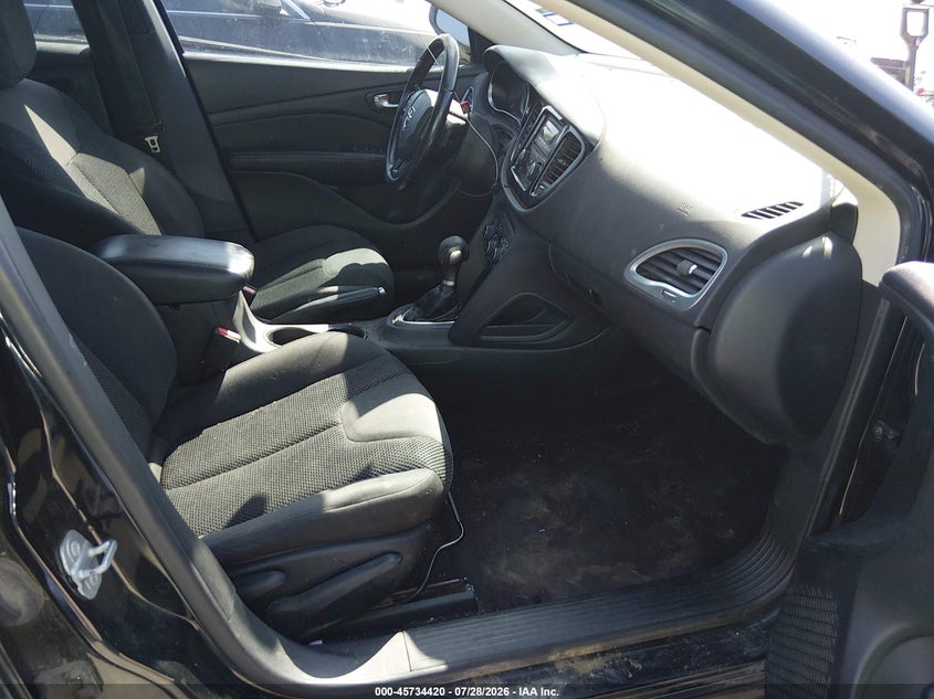 2016 DODGE DART SEDAN 2.0L I-4 DOHC, VVT, 160HP