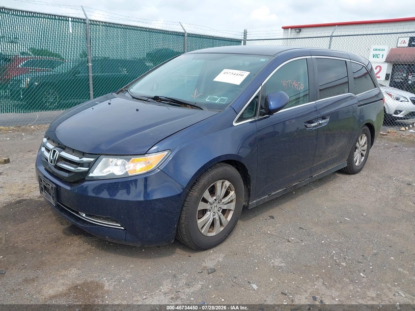 Vin: 5fnrl5h47fb040251, lot: 46233154, honda odyssey ex 20152