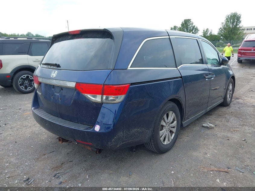 Vin: 5fnrl5h47fb040251, lot: 46233154, honda odyssey ex 20154