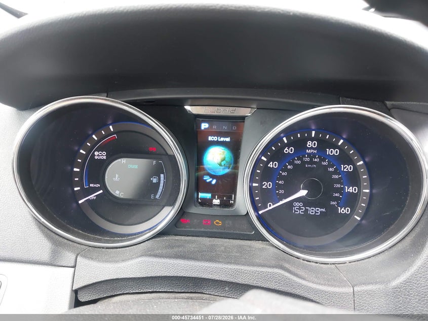 2013 HYUNDAI SONATA HYBRID auction photo 7