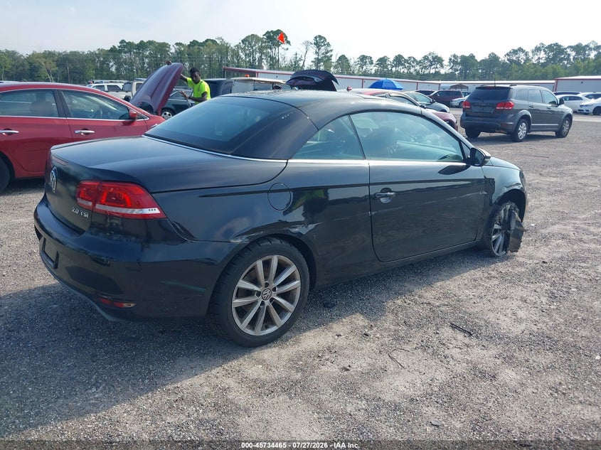 Vin: wvwbw8ah1ev001596, lot: 46233169, volkswagen eos komfort 20144