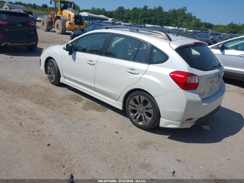 Vin: jf1gpal66d2861392, lot: 46233172, subaru impreza 2.0i sport premium 20133