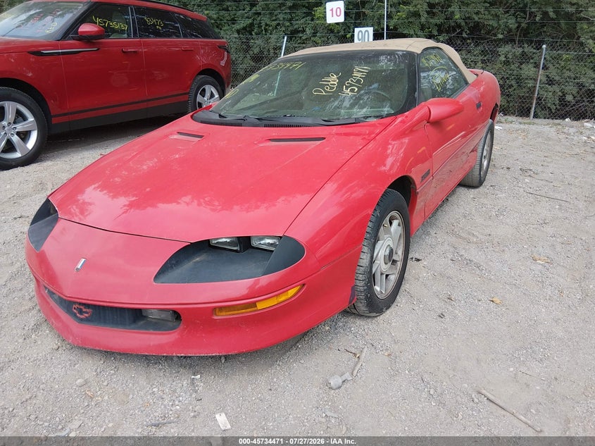 1995 Chevrolet Camaro, Обычный износ, IAAI, VIN 2G1FP32P7S2222286 — фото 2