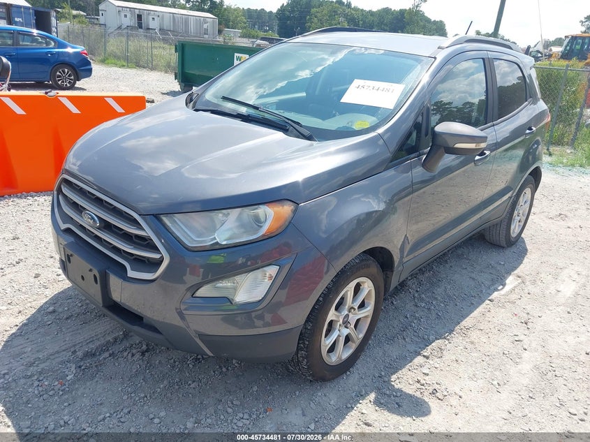 Vin: maj3s2ge1kc287277, lot: 46233185, ford ecosport se 20192
