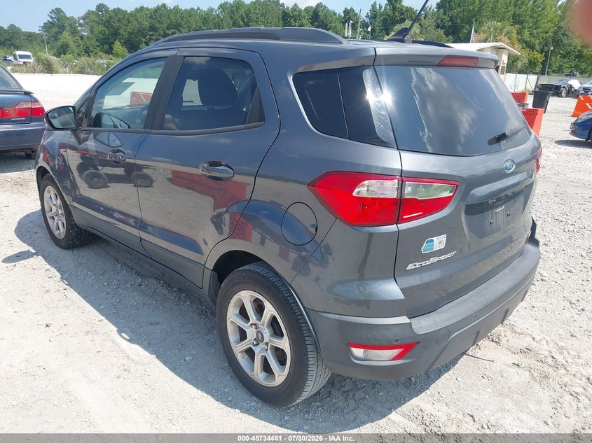 Vin: maj3s2ge1kc287277, lot: 46233185, ford ecosport se 20193