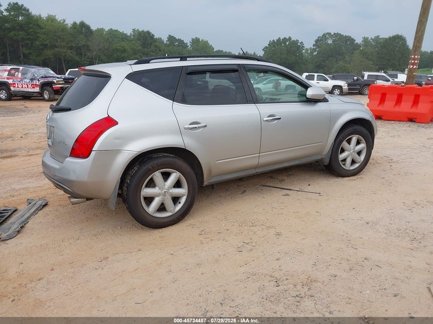 2003 NISSAN MURANO auction photo 4