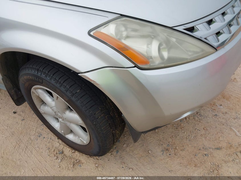 2003 NISSAN MURANO auction photo 6