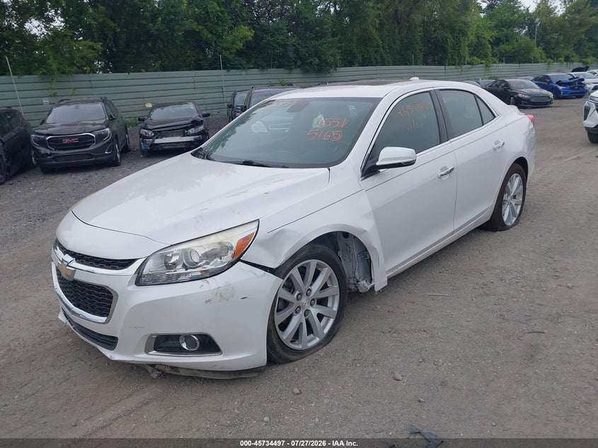2015 CHEVROLET MALIBU SEDAN 2.5L I-4 DI, DOHC, VVT, 196HP