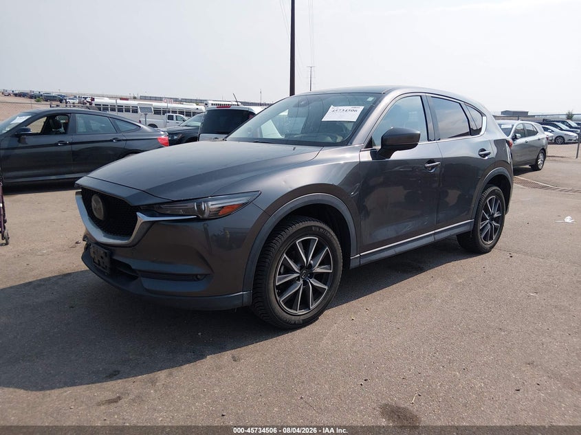 Vin: jm3kfbdm4j0330555, lot: 46233210, mazda cx-5 grand touring 20182