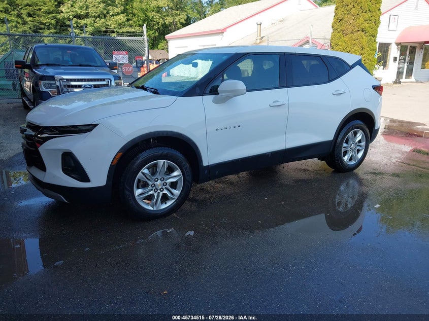 2022 Chevrolet Blazer, Обычный износ, IAAI, VIN 3GNKBHR4XNS184927 — фото 2