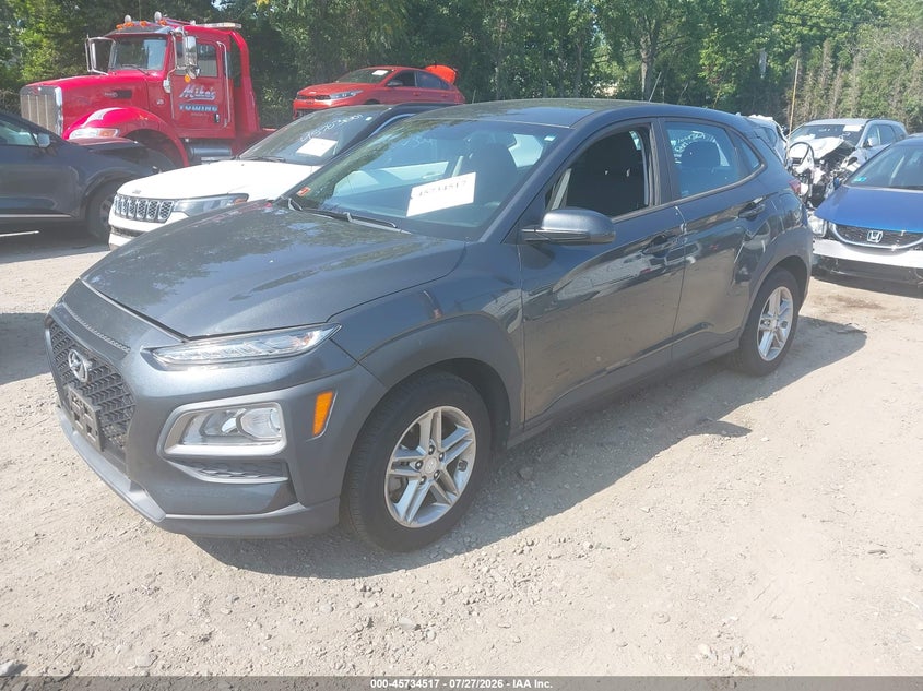 Vin: km8k1caaxju136866, lot: 46233221, hyundai kona se 20182