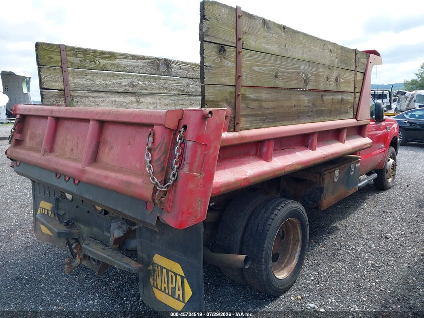 2003 FORD F-550 CHASSIS auction photo 4
