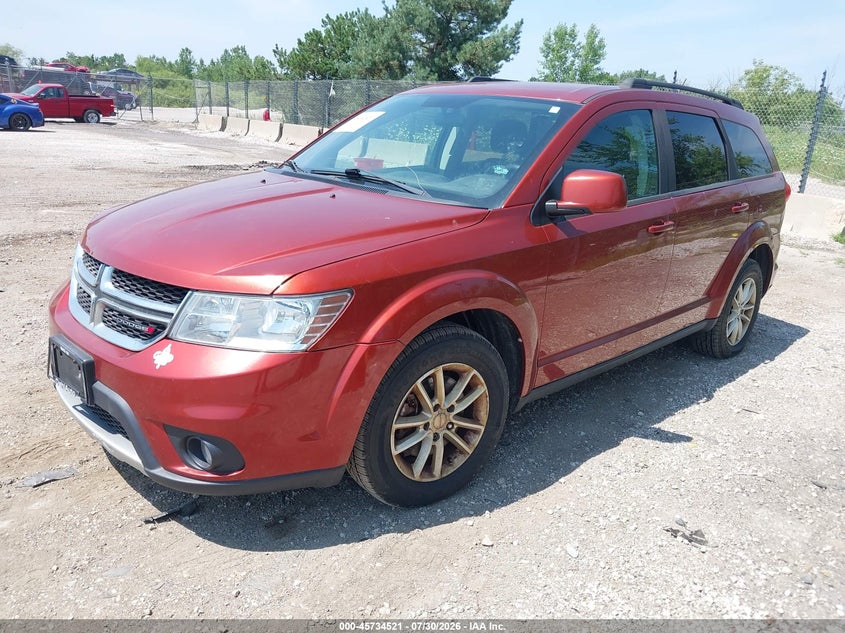 Vin: 3c4pddbg9dt571631, lot: 46233225, dodge journey sxt 20132