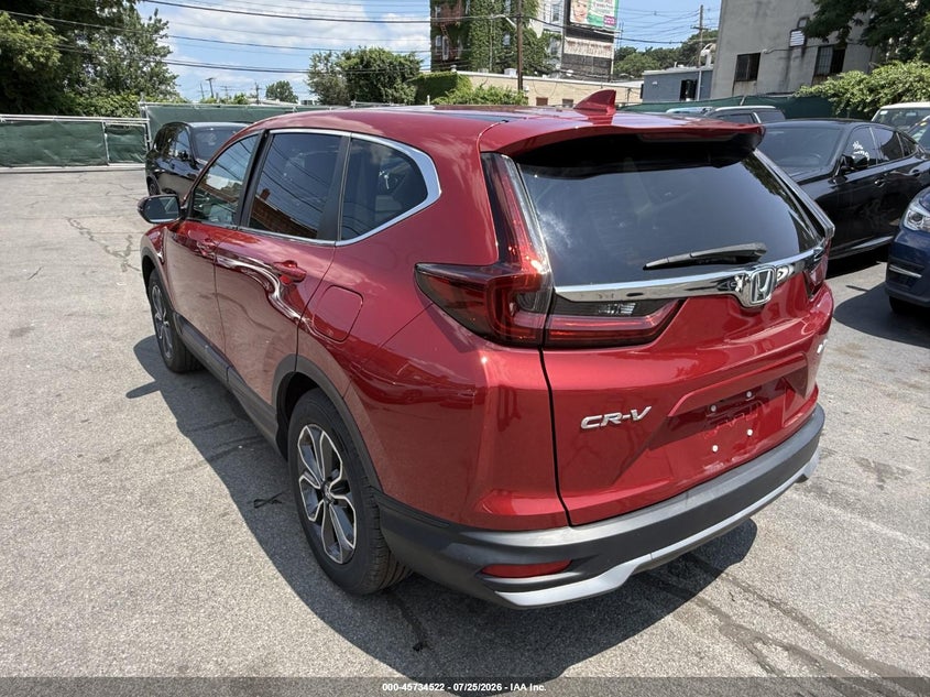 Vin: 2hkrw2h5xmh669791, lot: 46233226, honda cr-v awd ex 20213