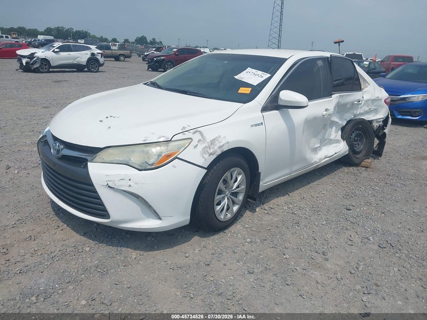 2015 Toyota Camry, Left & Right Side, IAAI, VIN 4T1BD1FK3FU147390 — photo 2