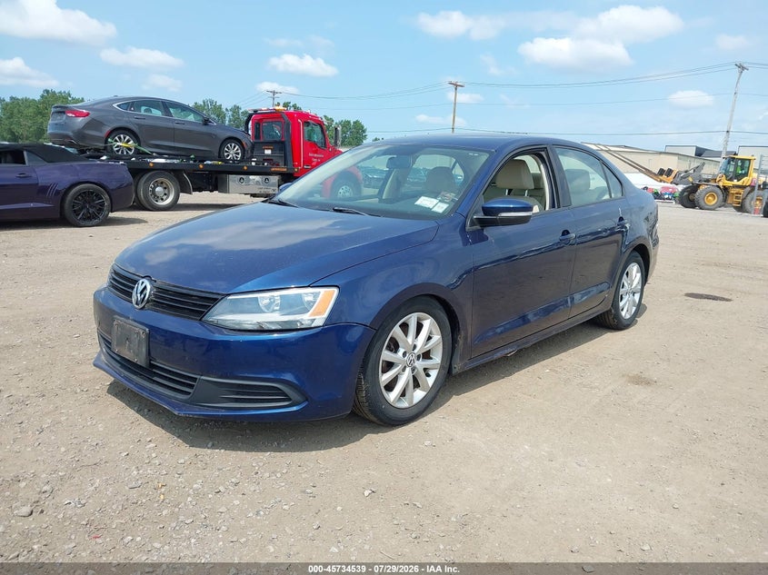 Vin: 3vwdz7aj3bm055918, lot: 46233243, volkswagen jetta 2.5l se 20112