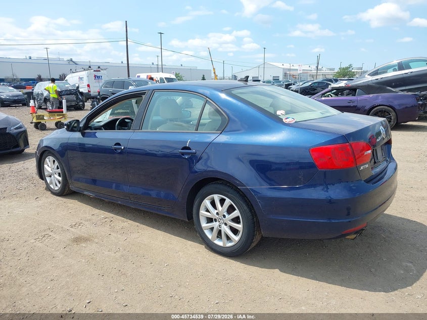 Vin: 3vwdz7aj3bm055918, lot: 46233243, volkswagen jetta 2.5l se 20113