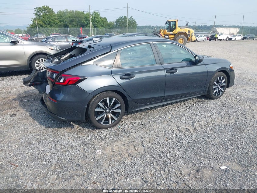 Vin: 19xfl1h72ne021276, lot: 46233305, honda civic ex-l 20224