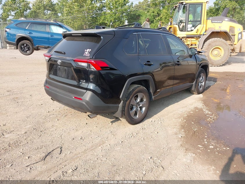 Vin: 4t3rwrfv3su207588, lot: 46233314, toyota rav4 hybrid xle 20254