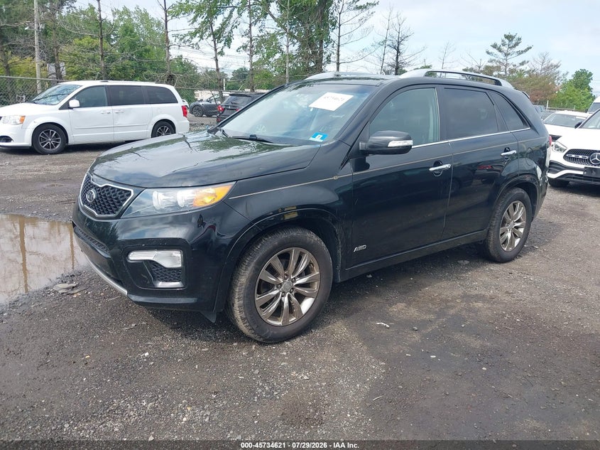 Vin: 5xykwda22bg148100, lot: 46233325, kia sorento sx v6 20112