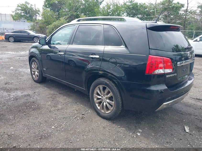 Vin: 5xykwda22bg148100, lot: 46233325, kia sorento sx v6 20113