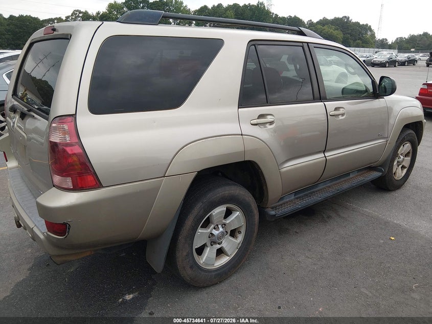 2004 TOYOTA 4RUNNER auction photo 4