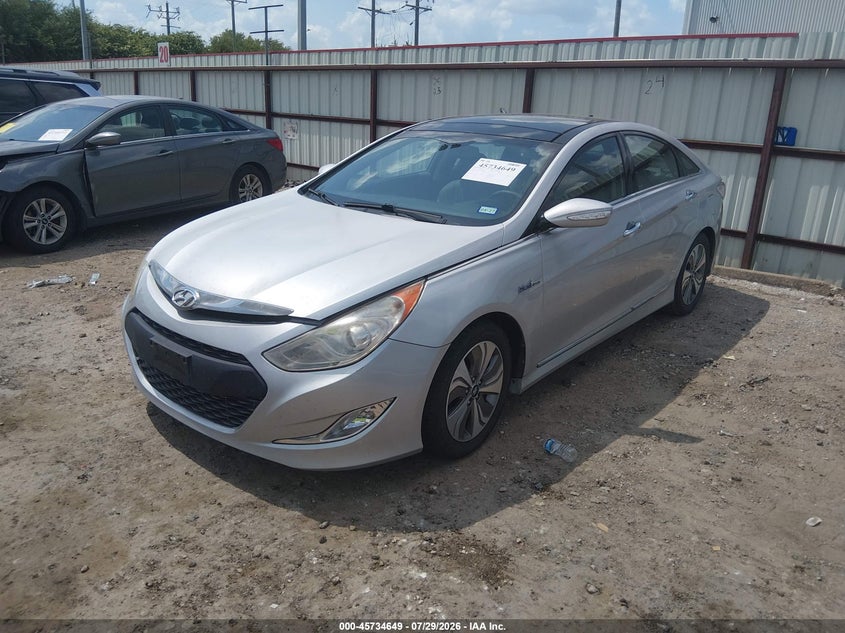 Vin: kmhec4a43ea116389, lot: 46233353, hyundai sonata hybrid limited 20142
