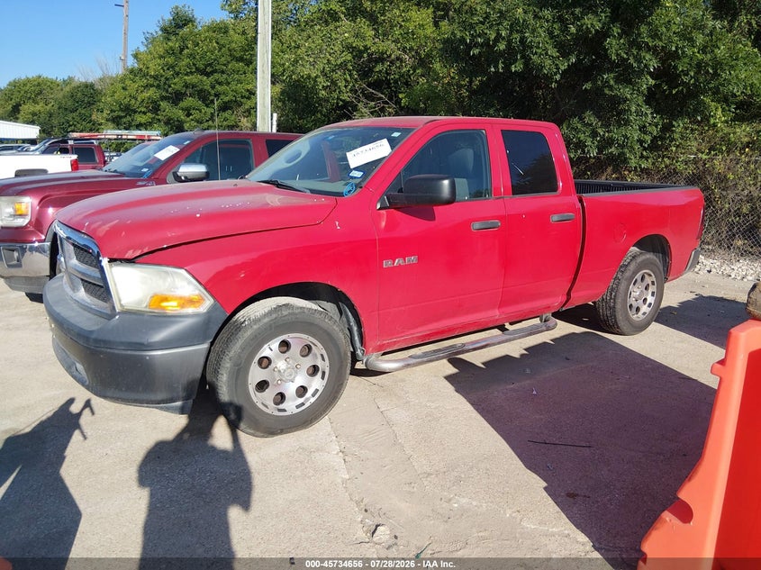 Vin: 1d7rb1gk0as138714, lot: 46233360, dodge ram 1500 st 20102
