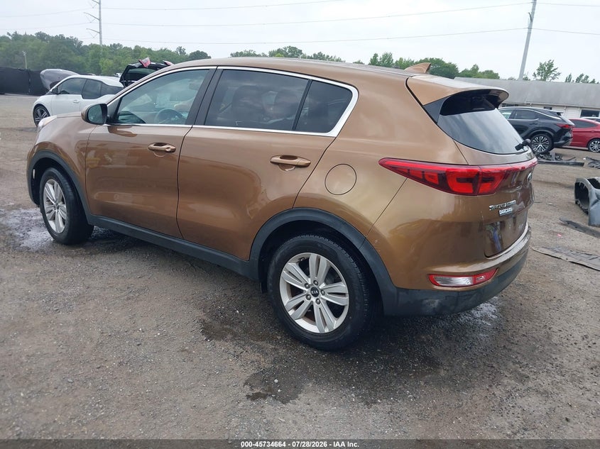Vin: kndpm3ac1h7207500, lot: 46233368, kia sportage lx 20173