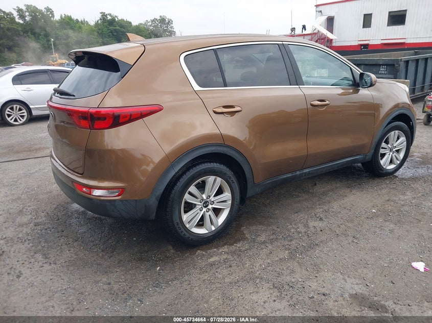 Vin: kndpm3ac1h7207500, lot: 46233368, kia sportage lx 20174