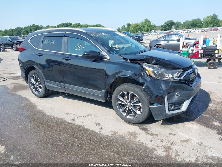 Vin: 5j6rw2h81ml007050, lot: 46233388, honda cr-v awd ex-l 2021 img_1