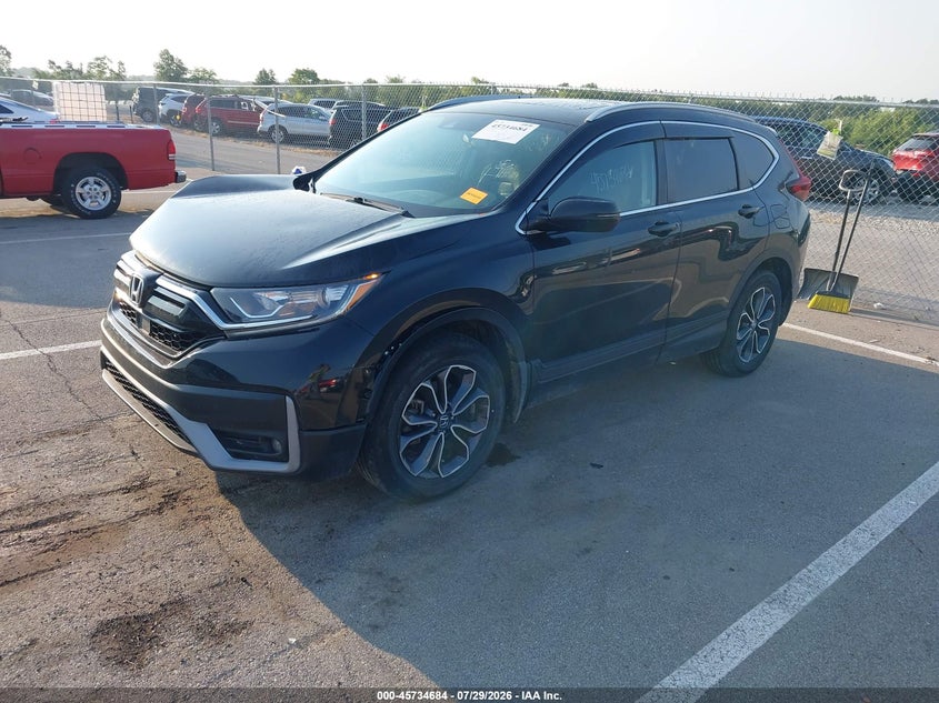 Vin: 5j6rw2h81ml007050, lot: 46233388, honda cr-v awd ex-l 20212