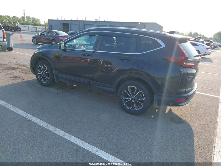 Vin: 5j6rw2h81ml007050, lot: 46233388, honda cr-v awd ex-l 20213