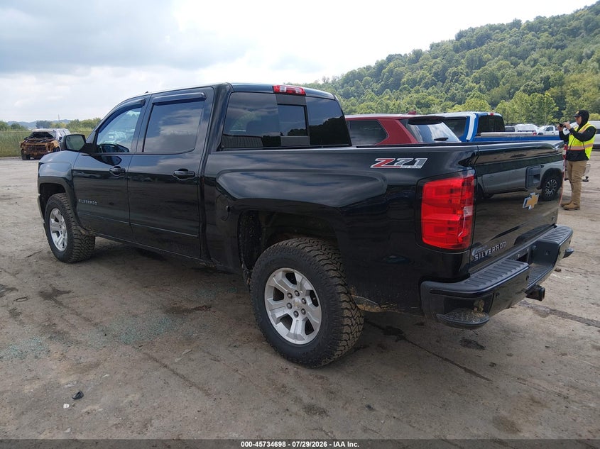 Vin: 3gcukrec4hg172039, lot: 46233402, chevrolet silverado 1500 lt 20173