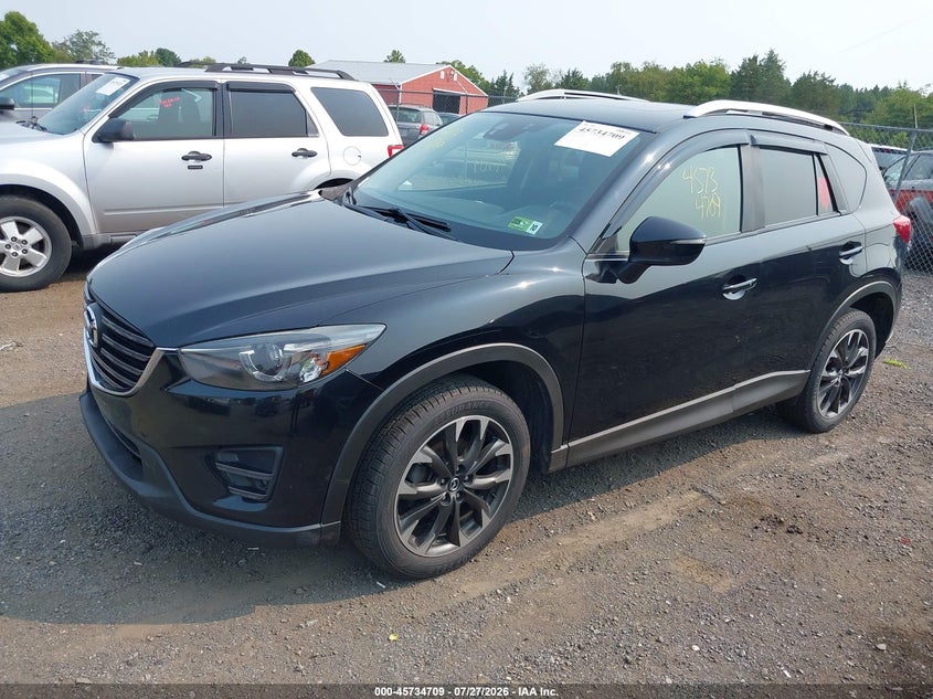 Vin: jm3ke4dy9g0692746, lot: 46233413, mazda cx-5 grand touring 20162
