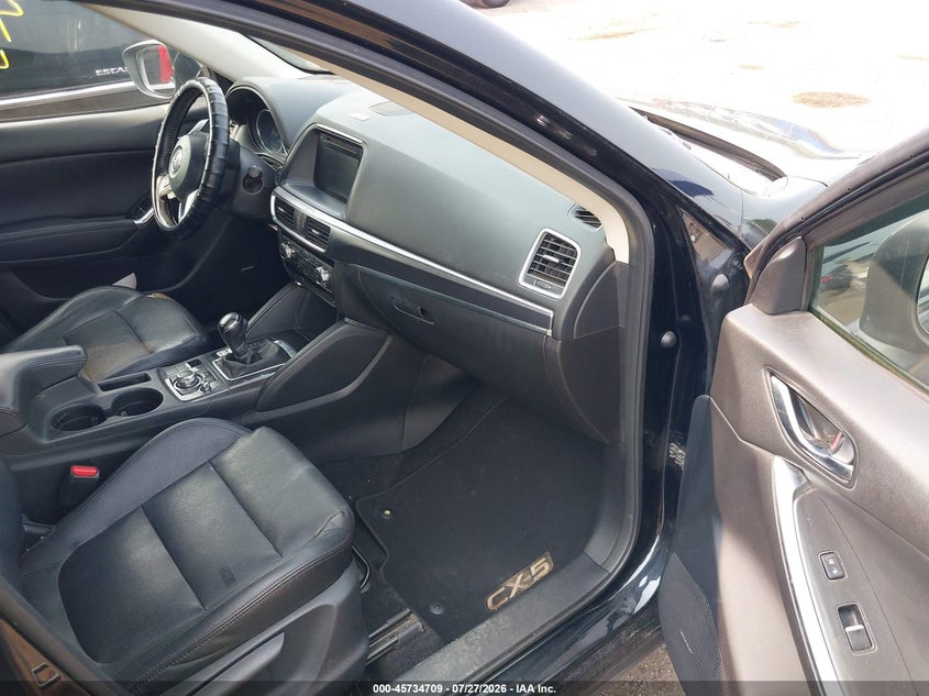 MAZDA CX-5 2016 VIN JM3KE4DY9G0692746
